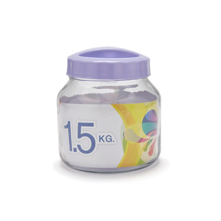 Frasco de Vidrio 1.5 Kg